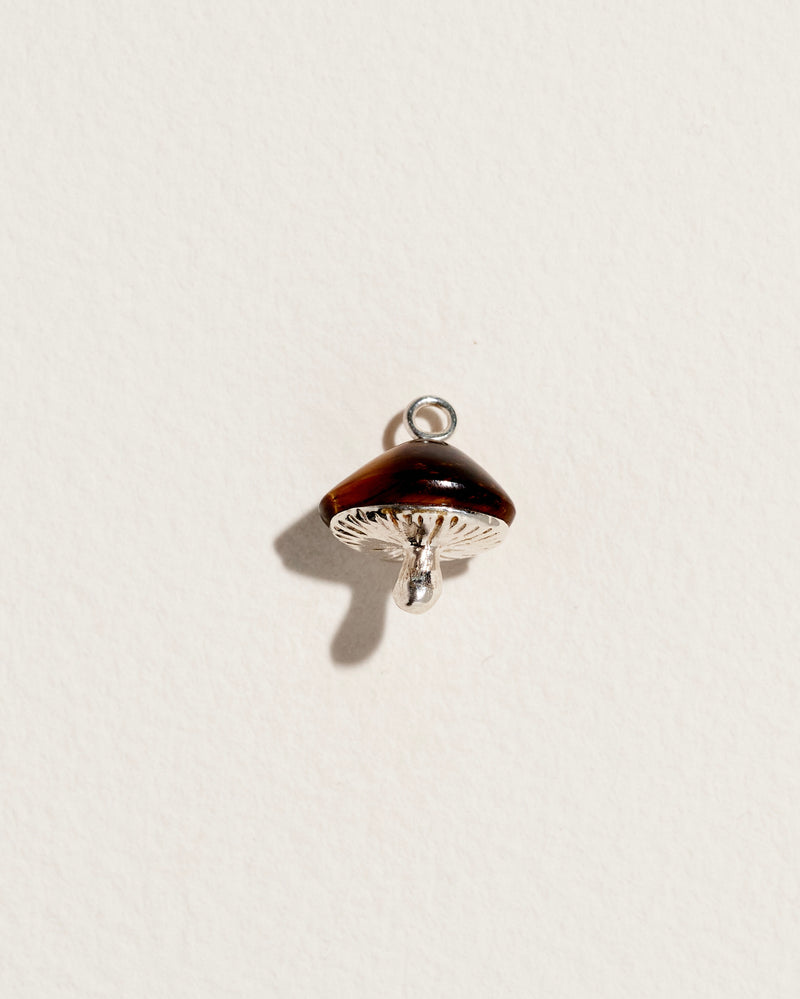 Inlay Mushroom Charm