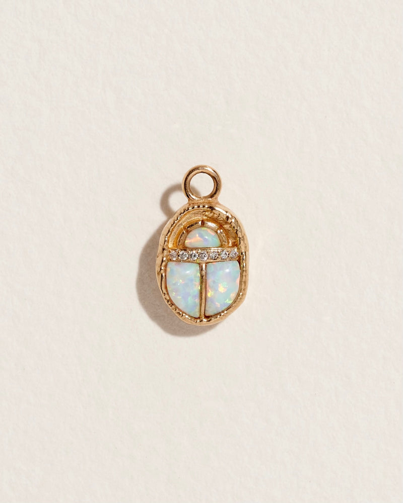 Pavé Scarab Charm