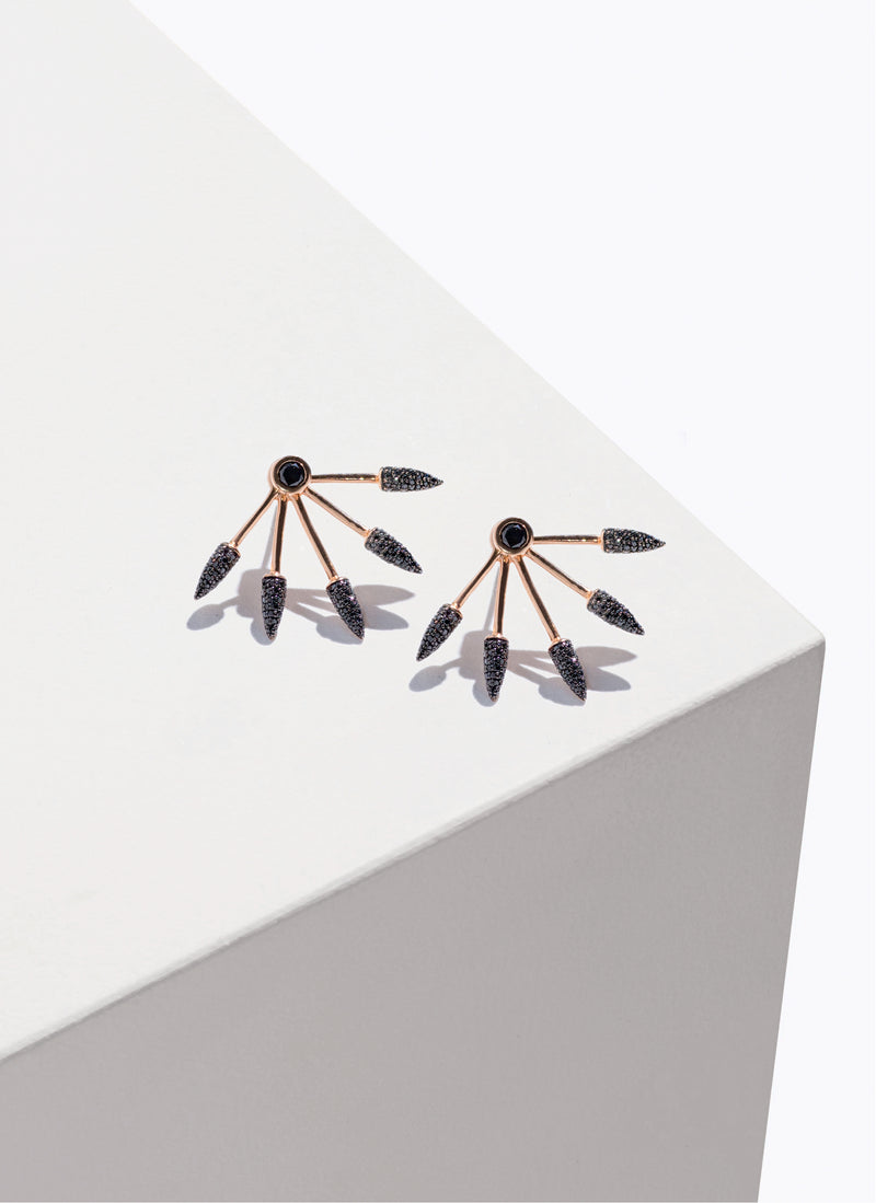 Pamela love five spike on sale earrings