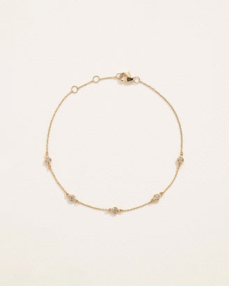 Diamond Station Bracelet