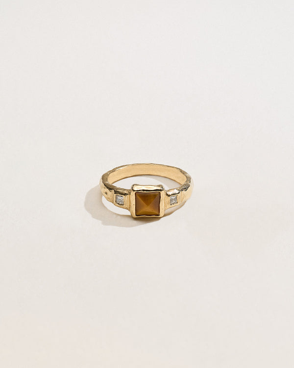 Stone Pyramid Ring