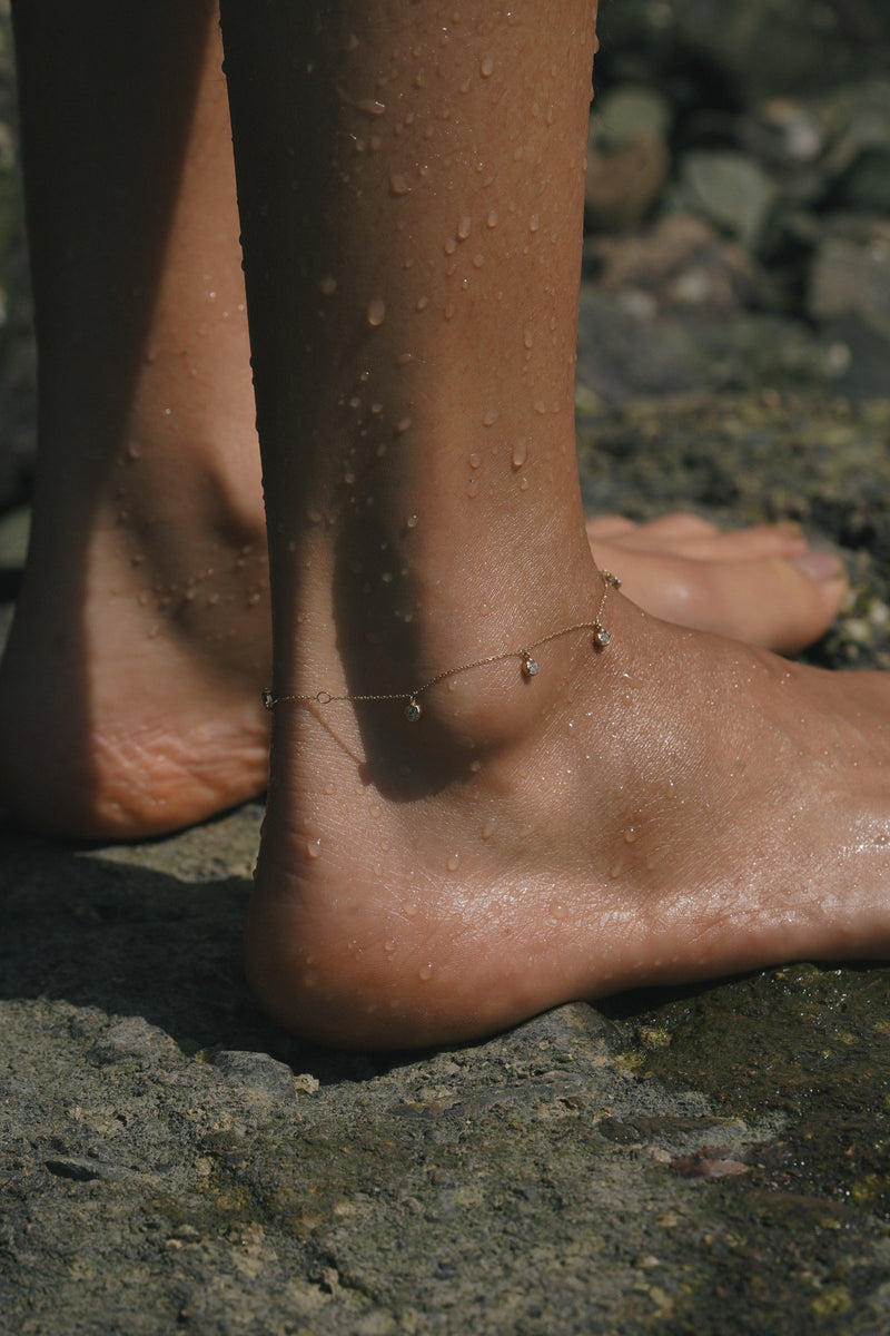 Molten  Droplet Anklet