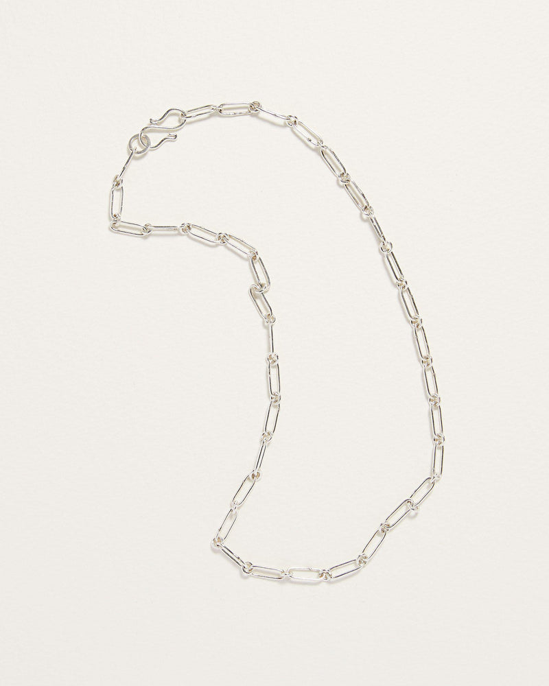 handmade sterling silver fiona chain necklace